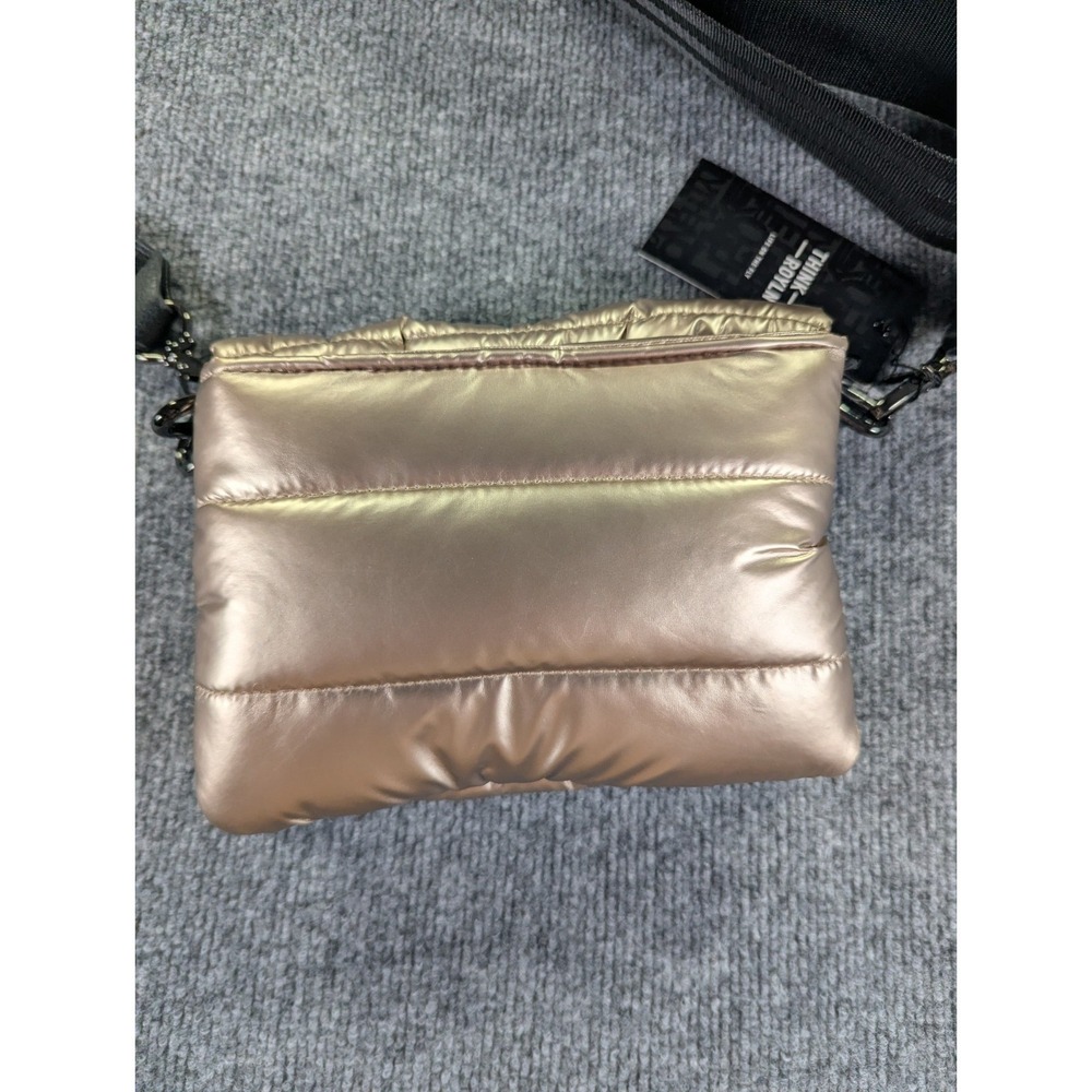NEW! THINK ROYLN Downtown Crosswalk Crossbody Bag Pearl Cashmere Gold - Picture 9 of 14